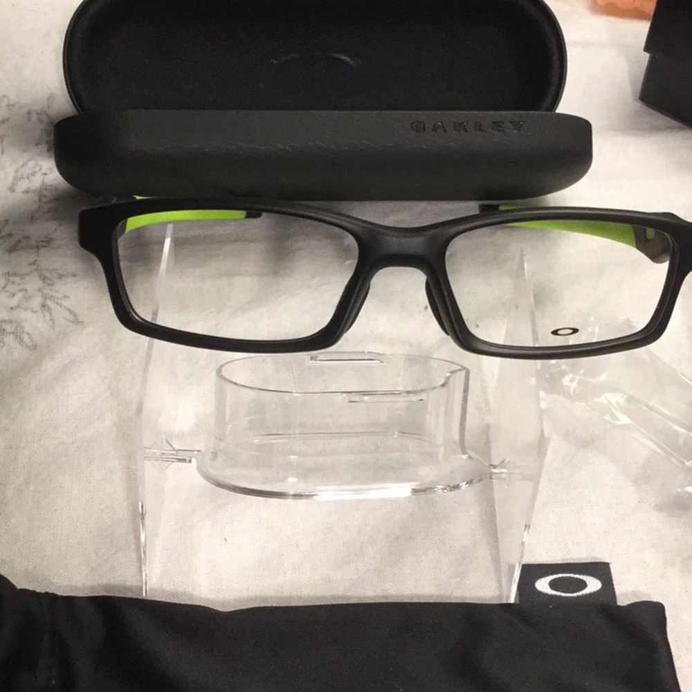 OAKLEY PRO OX3149-0156 satin black 56mm opt glass.